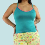 Pijama Short Verde