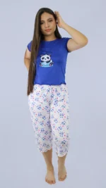 Pijama Capri Calma Azul