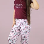 Pijama Capri Calma Vino