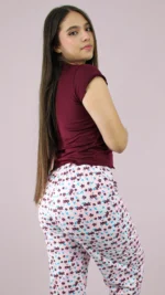Pijama Capri Calma Vino