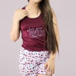 Pijama Short Calma Vino